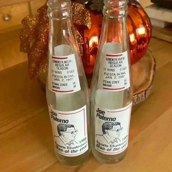 Penn State Coke 1986 NCAA national champion bottles. - Picture 4 of 6